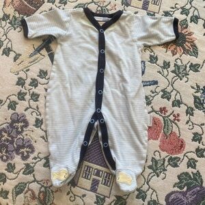 3/$15 SALE Vitamins Baby 3M Footies with Goldfish Detail